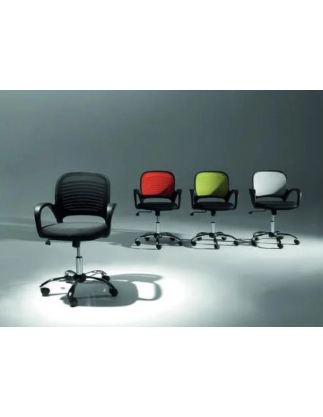 Silla de oficina,con respaldo de malla, ENERGY