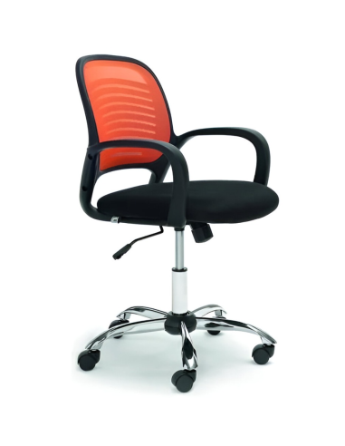Silla de oficina,con respaldo de...