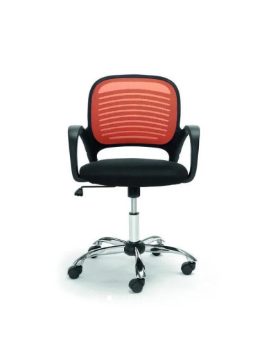 Silla de oficina,con respaldo de...