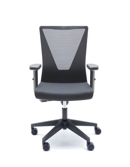 Silla de oficina giratoria brazos regulables TIVARA