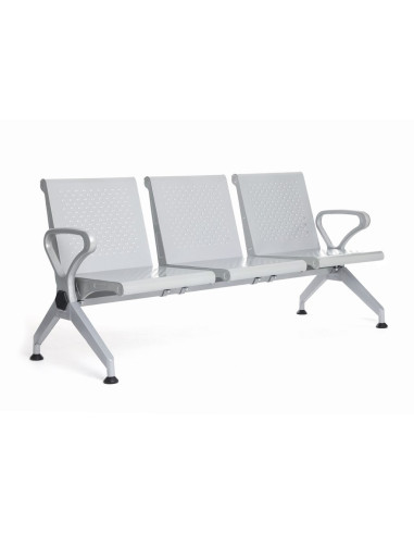 Bancada asiento y respaldo metálico...