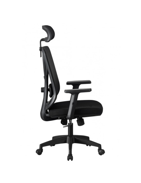 Silla, con cabezal y respaldo de malla, CLISSON