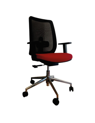 Silla giratoria, base de aluminio,...