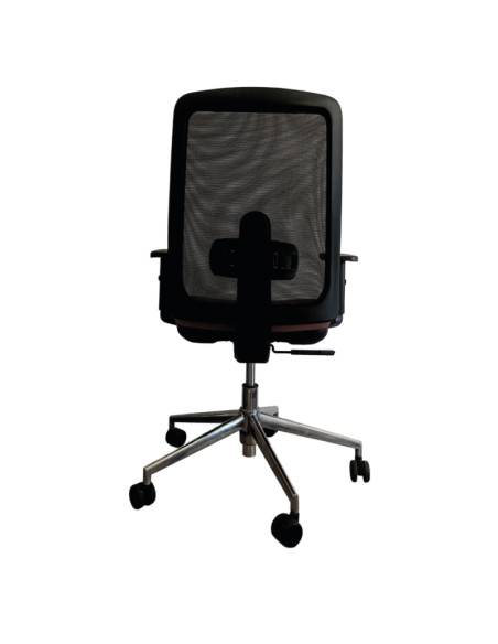 Silla giratoria, base de aluminio, ANIBAL