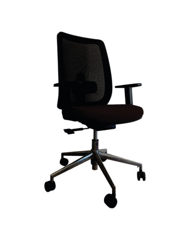 Silla giratoria, base de aluminio,...