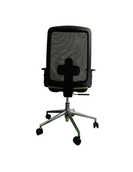 Silla giratoria, base de aluminio, ANIBAL
