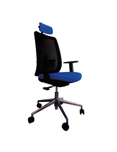 Silla con Cabezal y base de aluminio,...