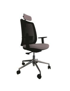 Silla con Cabezal y base de aluminio, ANIBAL