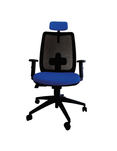 Silla de oficina, con cabezal, ANIBAL
