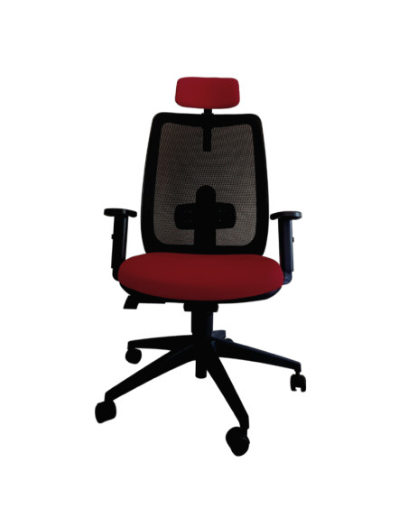 Silla de oficina, con cabezal, ANIBAL