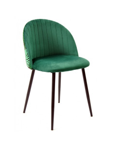 Silla tapizada FLORAL VELVET