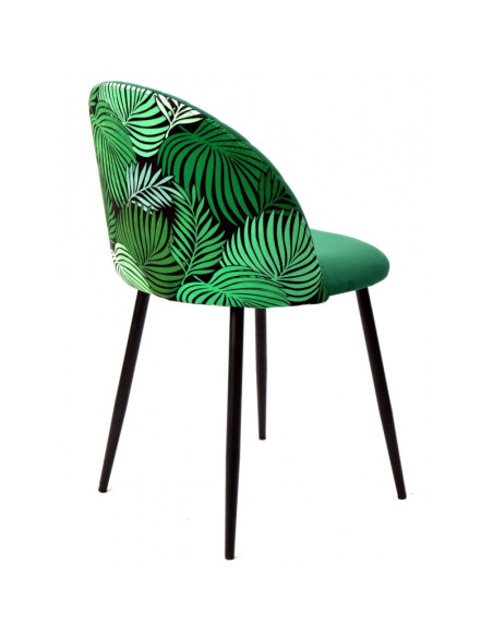 Silla tapizada FLORAL VELVET