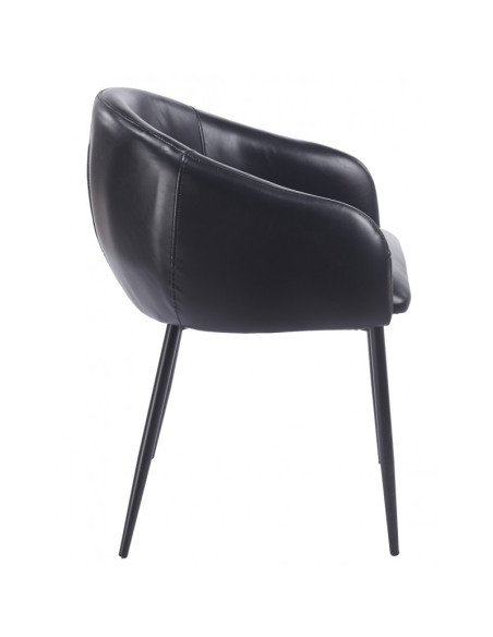 Sillón en similpiel vintaje, PELAYO