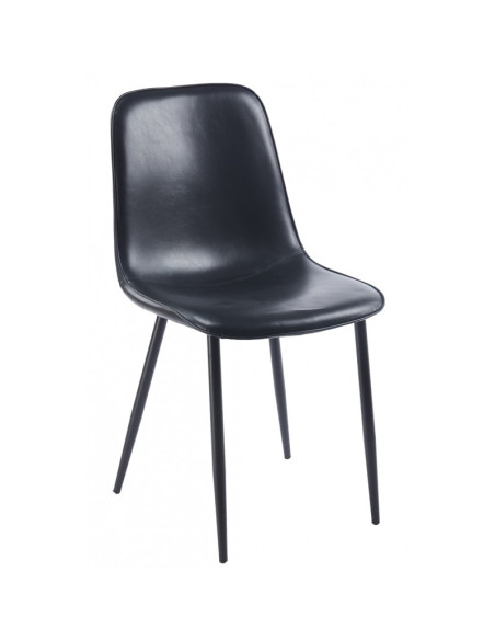 Silla similpiel vintage, PEÑAFIEL