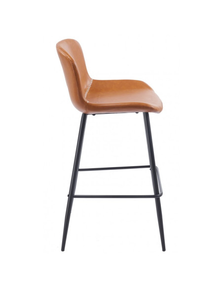 Taburete similpiel vintage, SAMPER