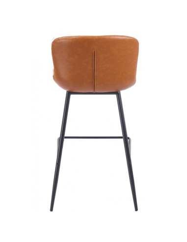 Taburete similpiel vintage, SAMPER