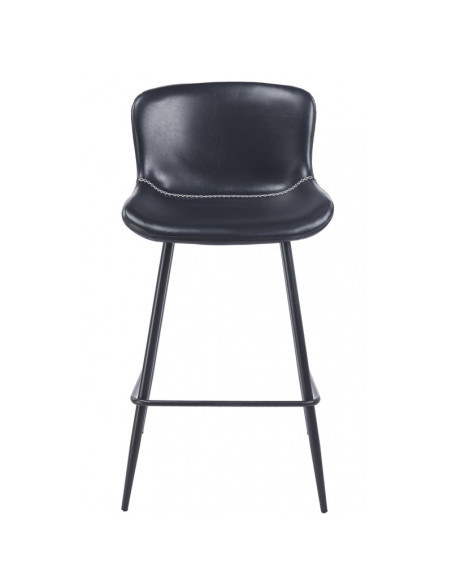 Taburete similpiel vintage, SAMPER