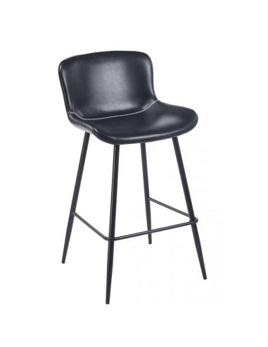 Taburete similpiel vintage, SAMPER