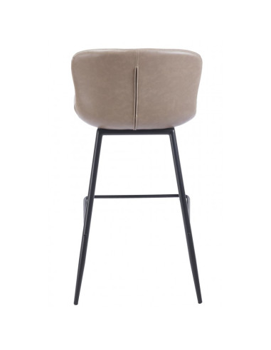 Taburete similpiel vintage, SAMPER