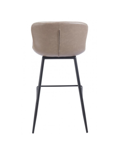 Taburete similpiel vintage, SAMPER