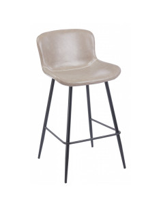 Taburete similpiel vintage, SAMPER