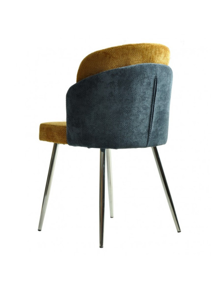 Silla con tapizado chenilla, DRESDE