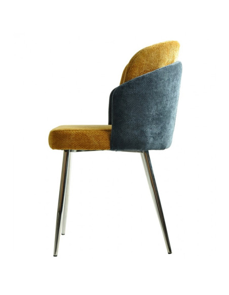 Silla con tapizado chenilla, DRESDE