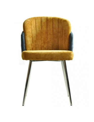 Silla con tapizado chenilla, DRESDE