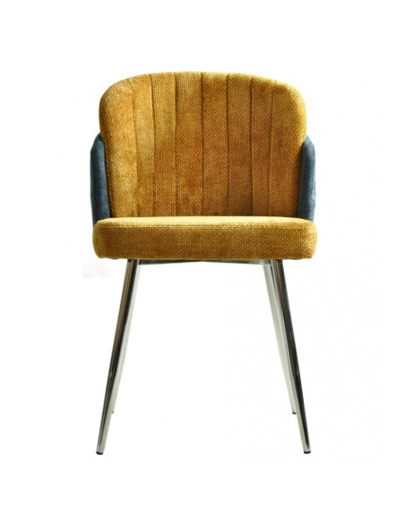 Silla con tapizado chenilla, DRESDE