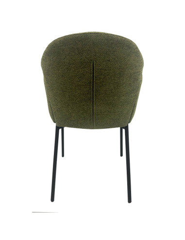Sillón con tapizado chenilla, GIORGIO