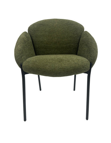 Sillón con tapizado chenilla, GIORGIO