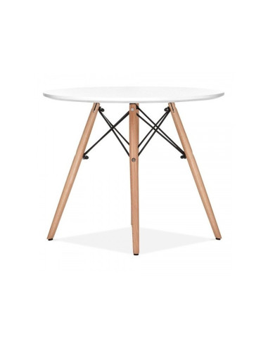 Mesa con patas de madera, STAR