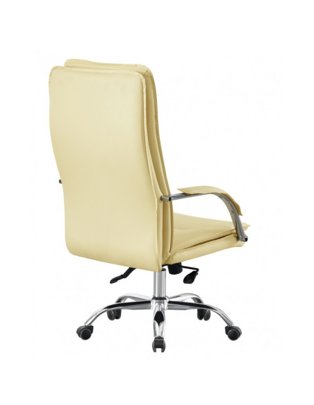 Sillón similpiel, con respaldo alto, NEROTH