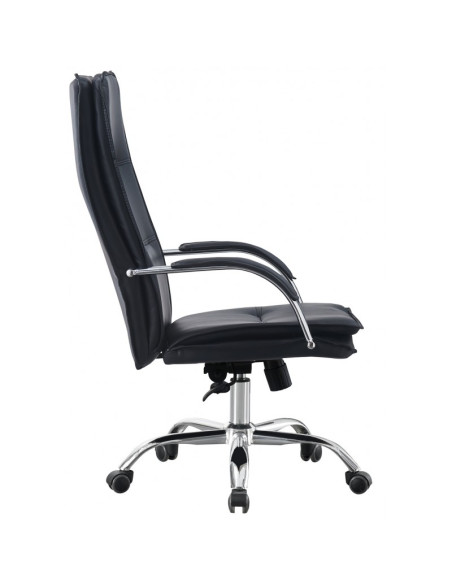 Sillón similpiel, con respaldo alto, NEROTH