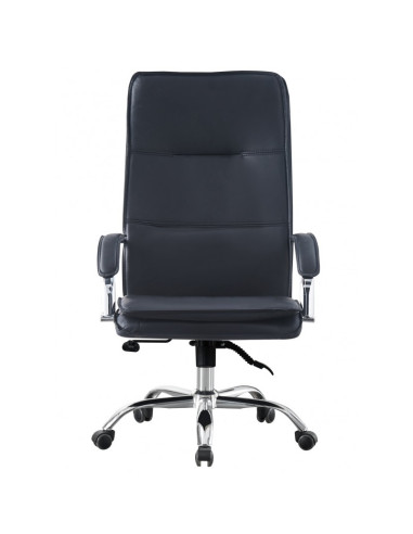 Sillón similpiel, con respaldo alto,...