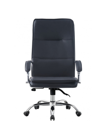 Sillón similpiel, con respaldo alto, NEROTH