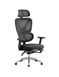 Silla ergonómica, con respaldo alto de malla, DURBUY