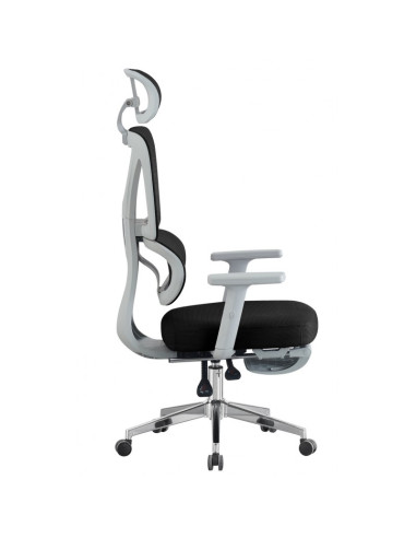 Silla ergonómica, con respaldo alto...