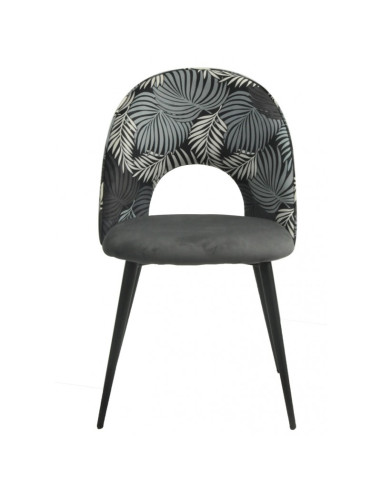 Silla tapizada en velvet ORQUIDEA