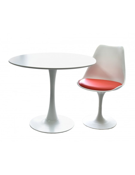 Mesa, con base de metal, TUL