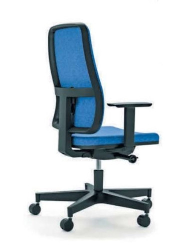 Silla giratoria, con brazos...