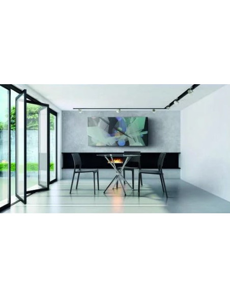 Mesa de cristal GENOVA