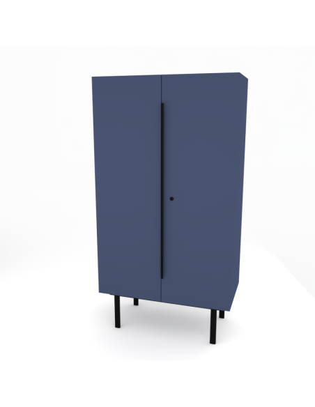 Armario alto, con puertas Zenit, TONO 143x90x45cm