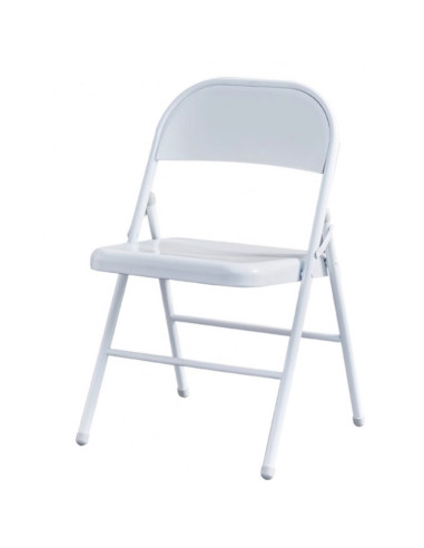 Silla de metal, plegable, TOSCANA
