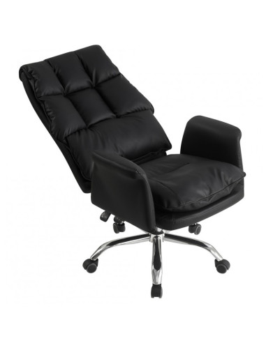 Sillón de similpiel, con respaldo...