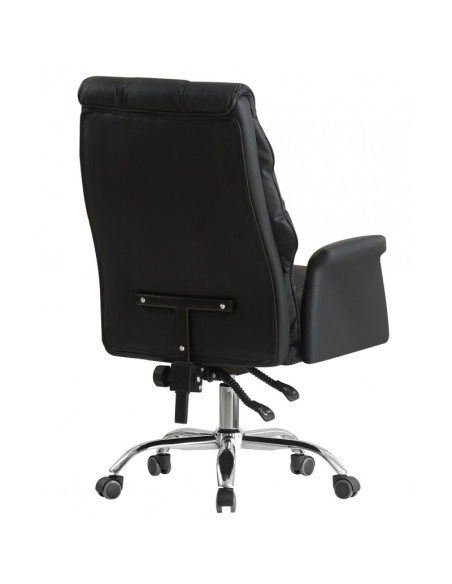 Sillón de similpiel, con respaldo alto, MAINZ