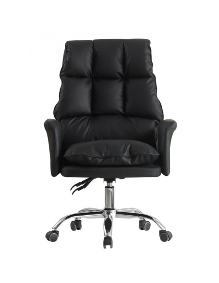 Sillón de similpiel, con respaldo alto, MAINZ