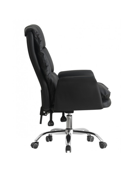 Sillón de similpiel, con respaldo alto, MAINZ