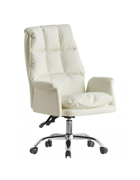 Sillón de similpiel, con respaldo alto, MAINZ