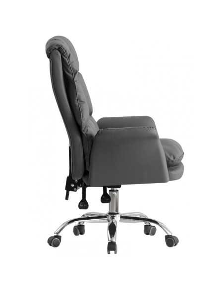 Sillón de similpiel, con respaldo alto, MAINZ